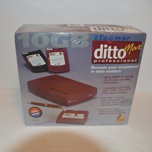 Tecmar 10GB Ditto Max Professional External Drive